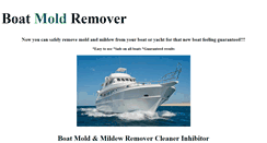 Desktop Screenshot of boatmoldremover.com